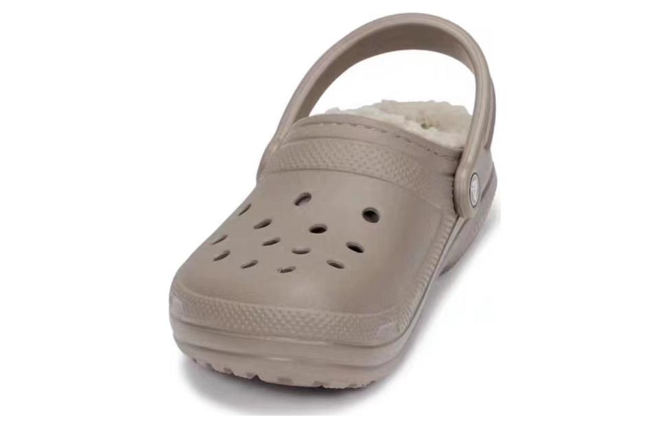 Crocs Classic Lined Clogs 'Mushroom Bone' 203591-2YB - 4