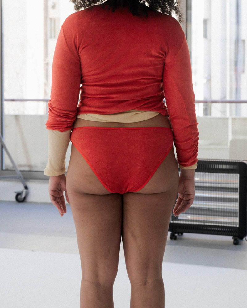 BASERANGE Bell Pants - Ecovero Velour outlook