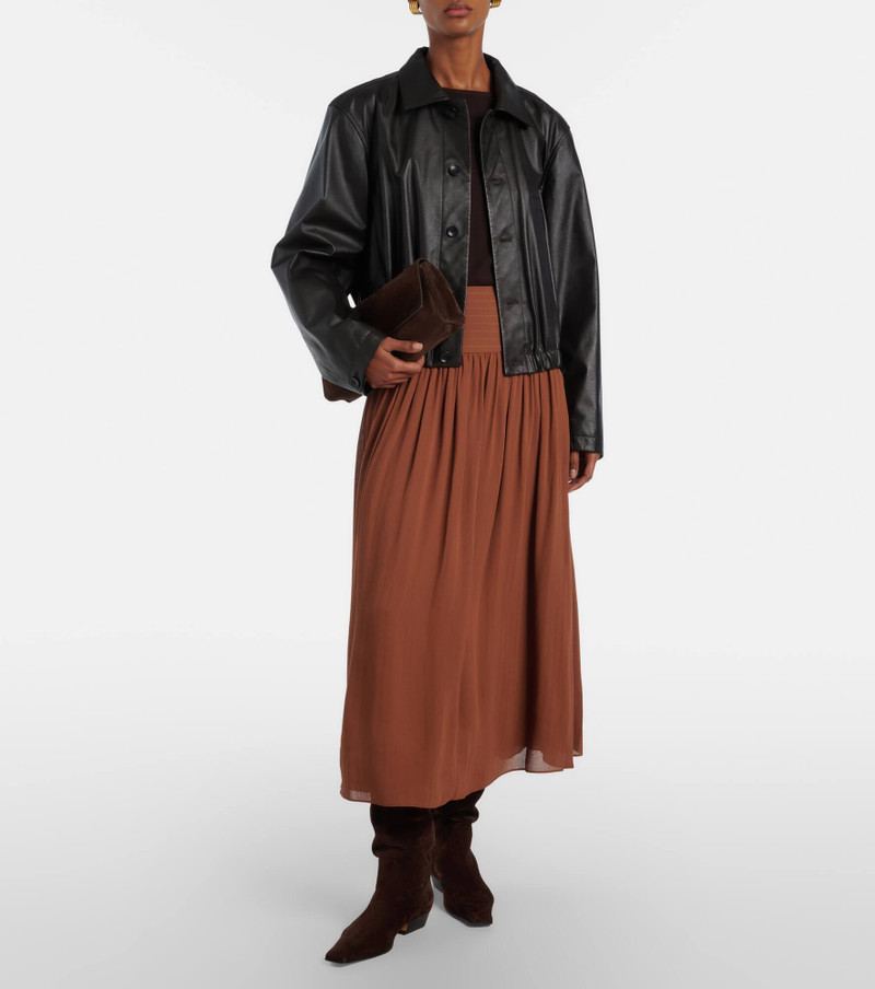 JOSEPH Gathered midi skirt outlook