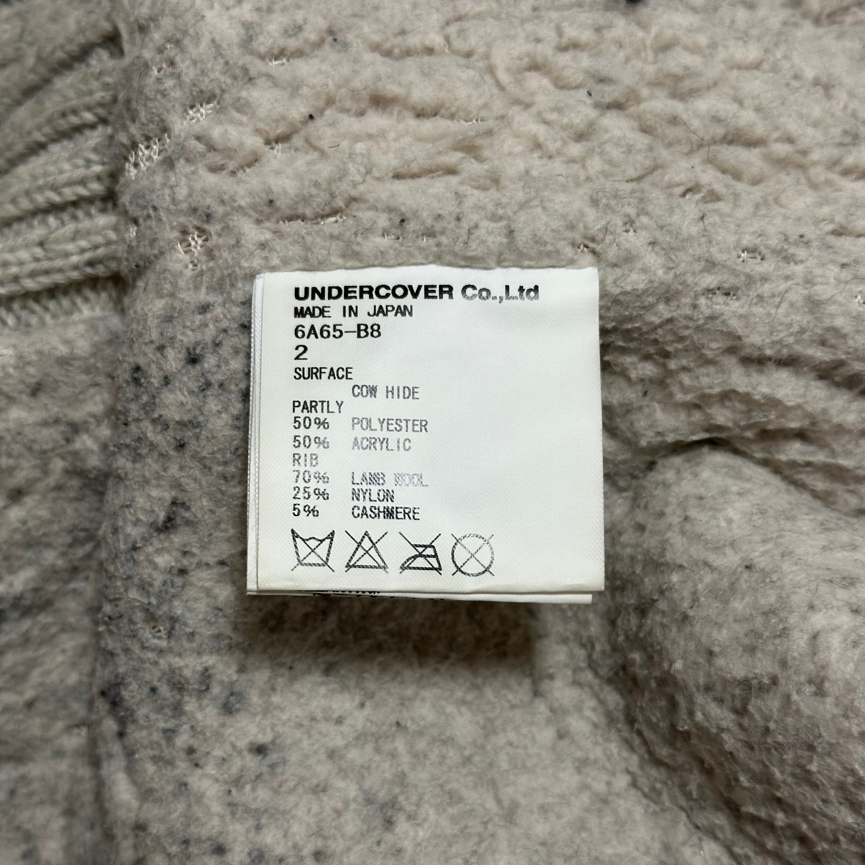 UNDERCOVER Fall Winter 2006 "Guru Guru" Fur Leather Jacket - 9