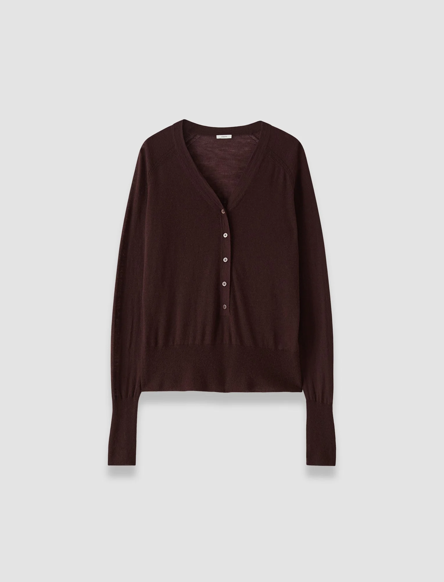 Reem Cashair Henley Top - 1