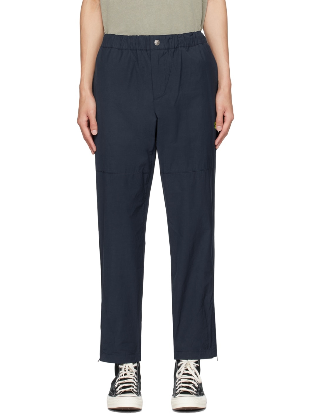 Navy Axiom Trousers - 1