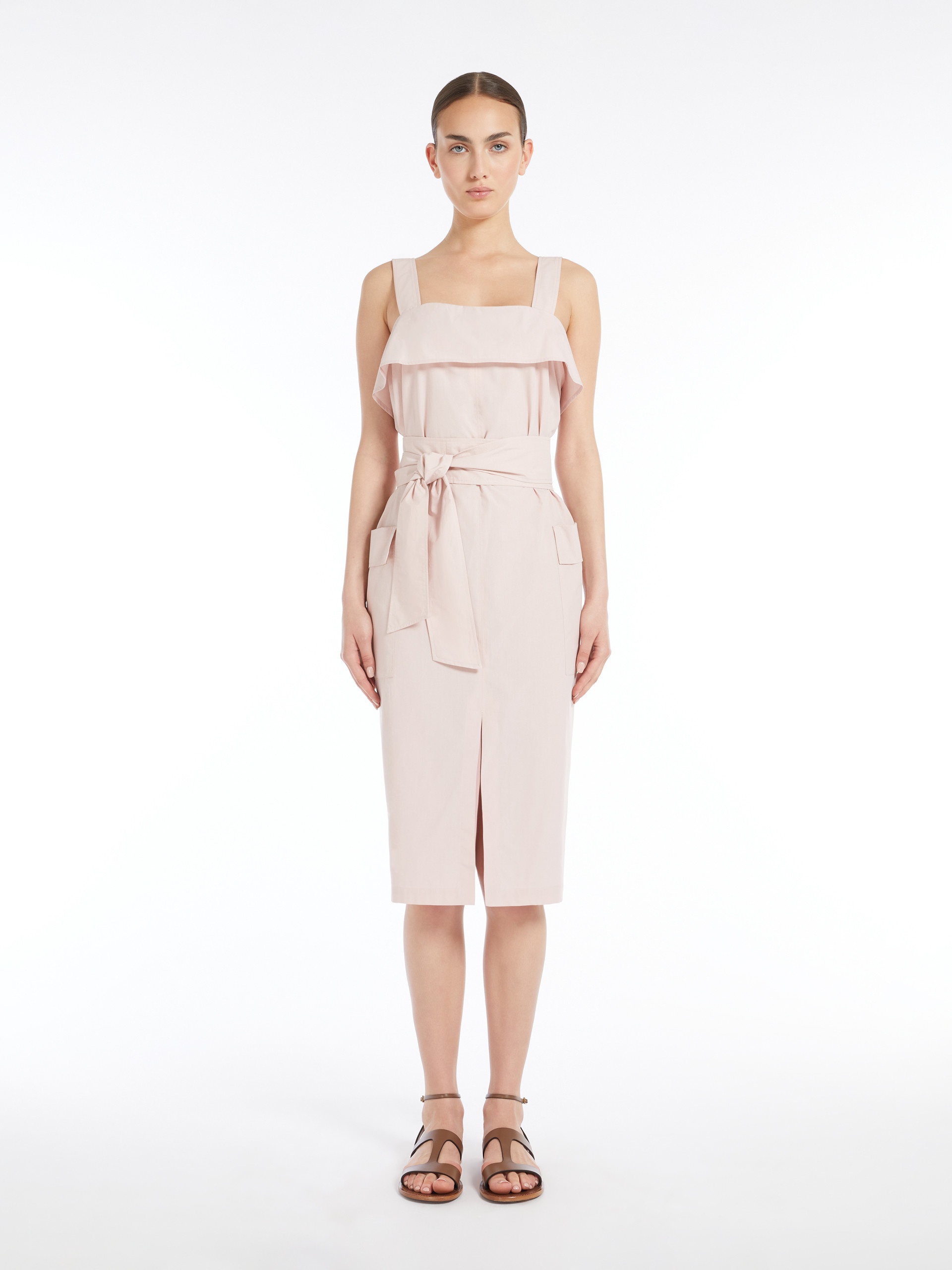 ARTE1234 Midi cotton poplin dress - 3