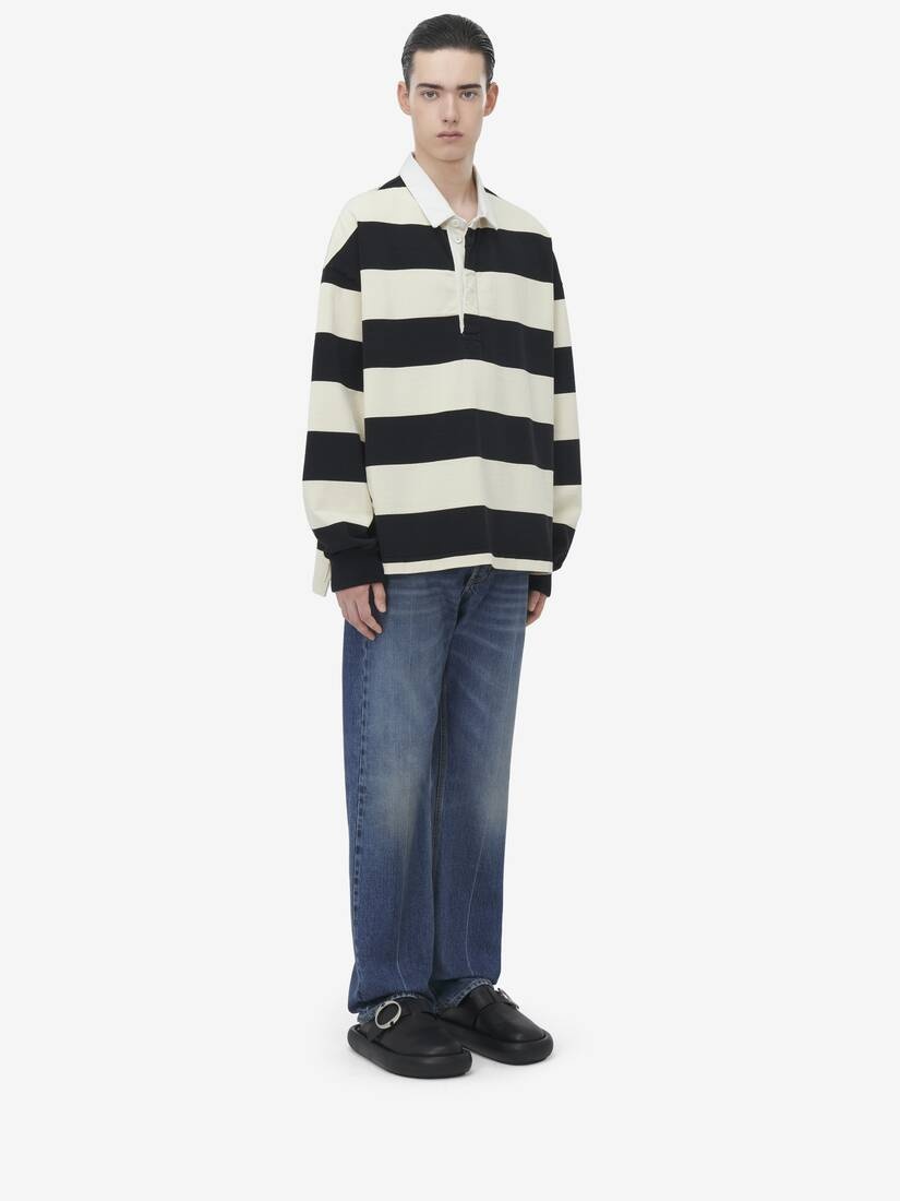 Oversized Rugby Polo - 4