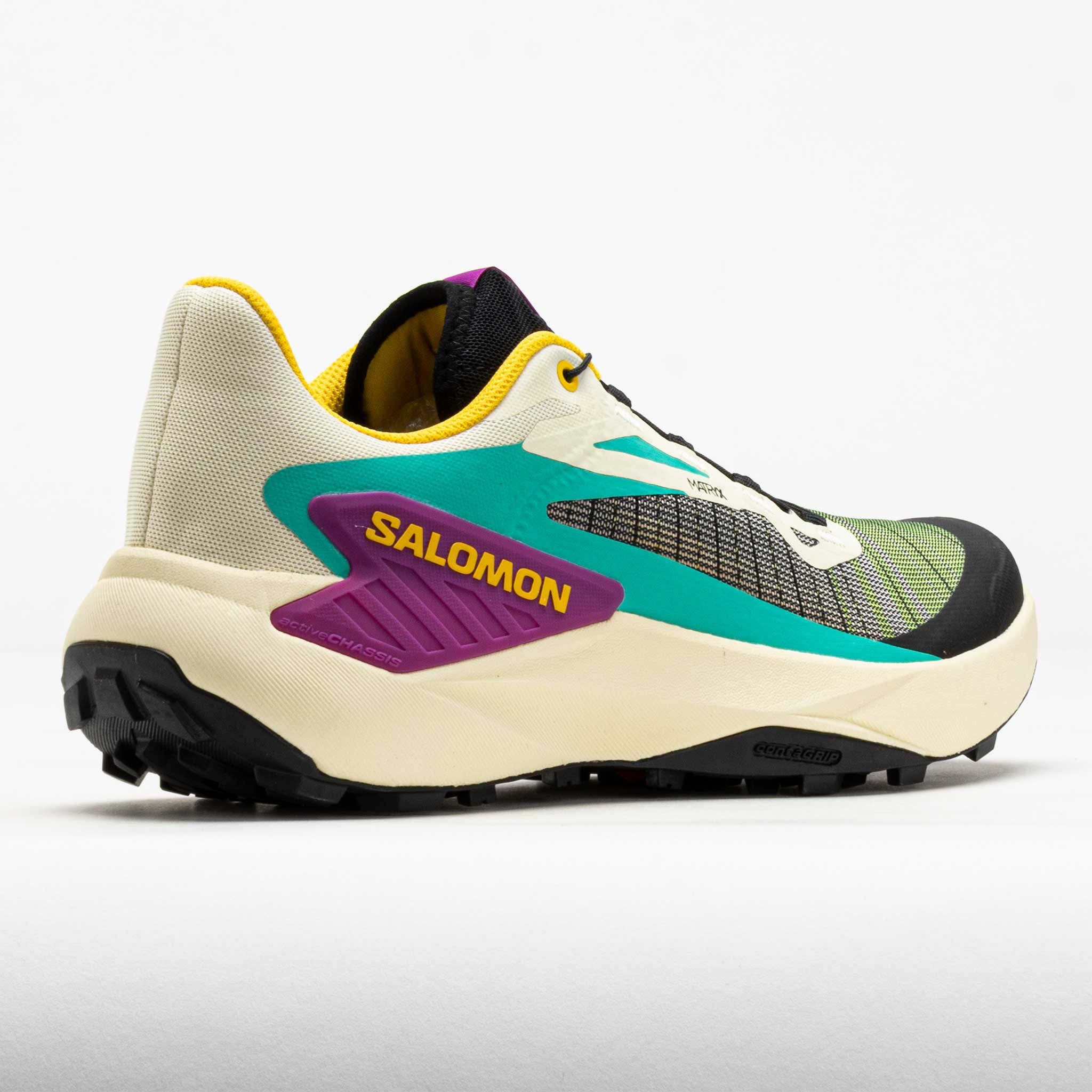 Salomon Genesis Men's Transparent Yellow/Black/Willowherb - 6