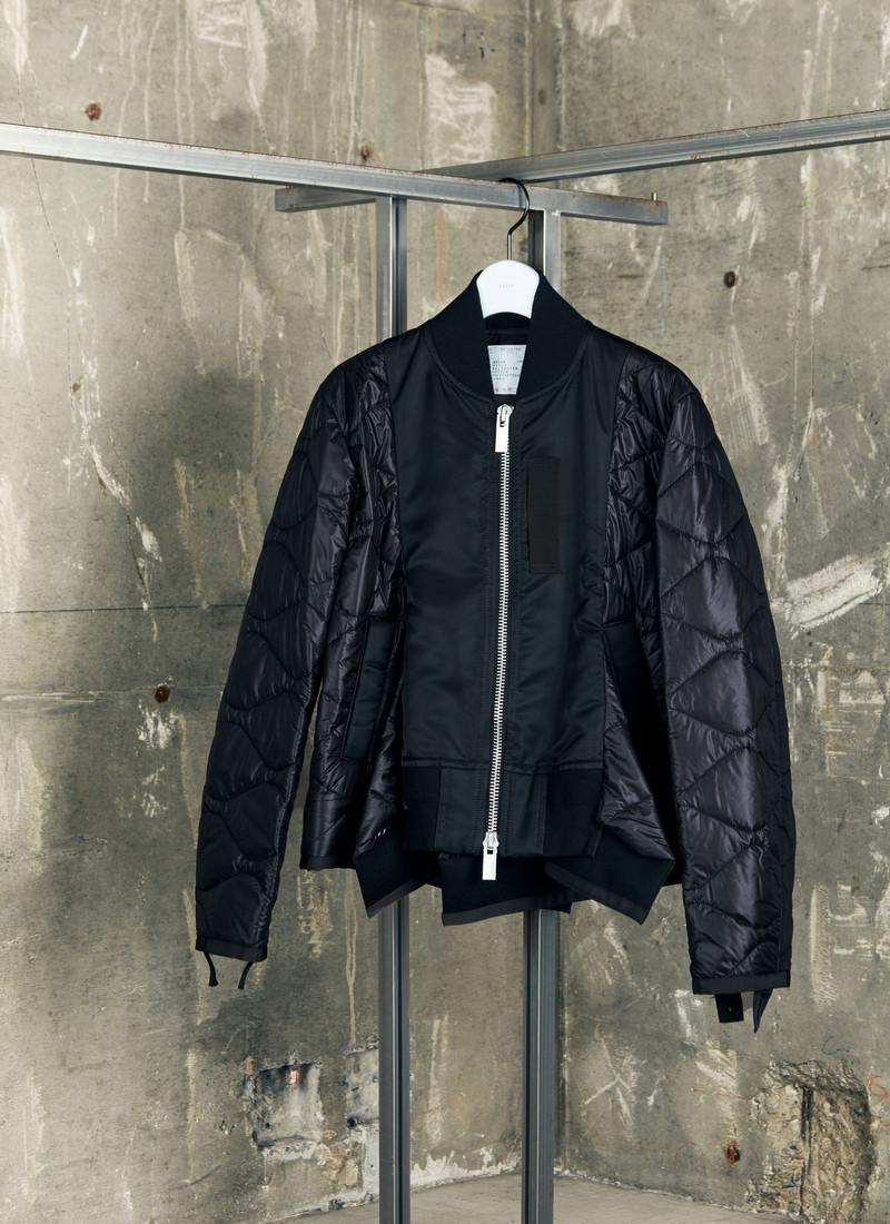 sacai Nylon Twill Blouson outlook