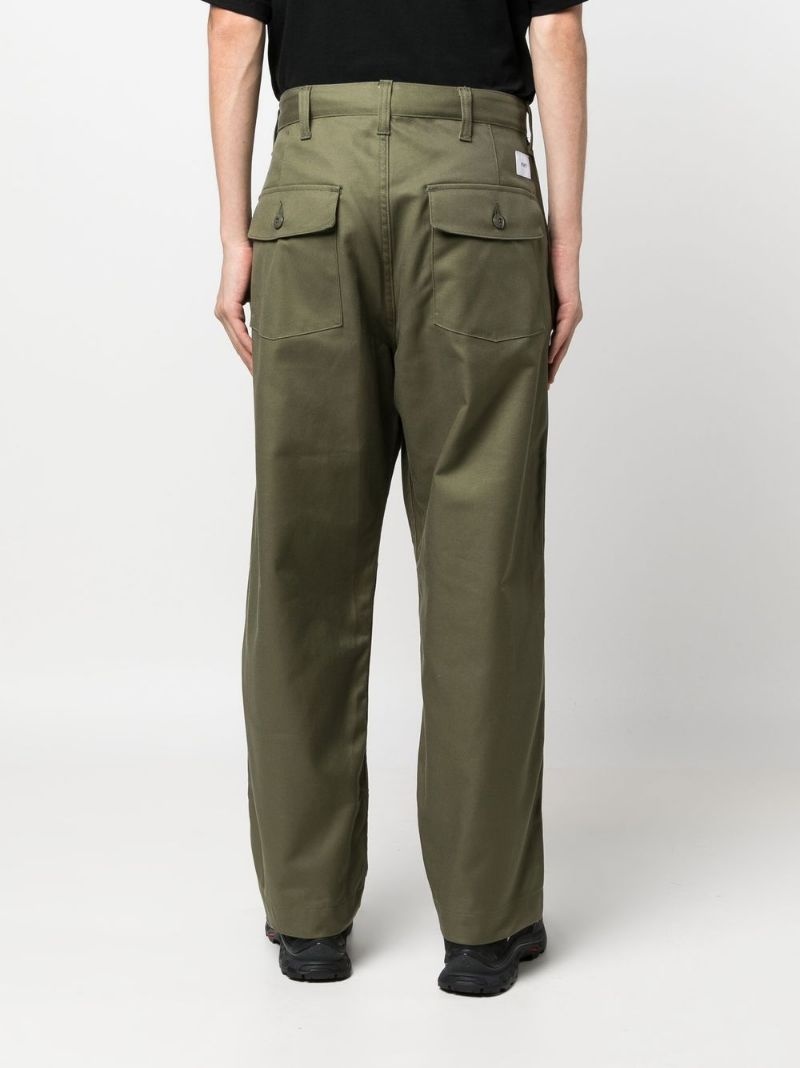 straight leg trousers - 4