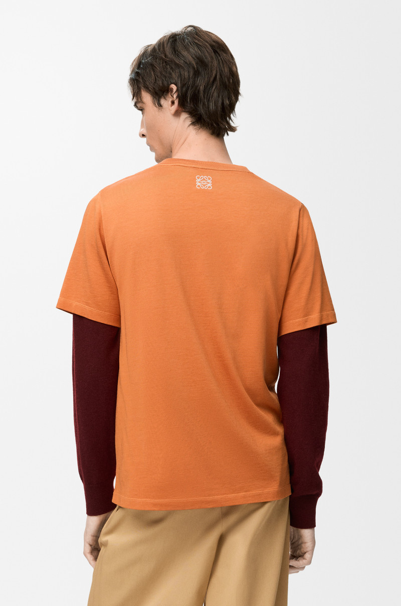 Regular fit T-shirt in cotton blend 4