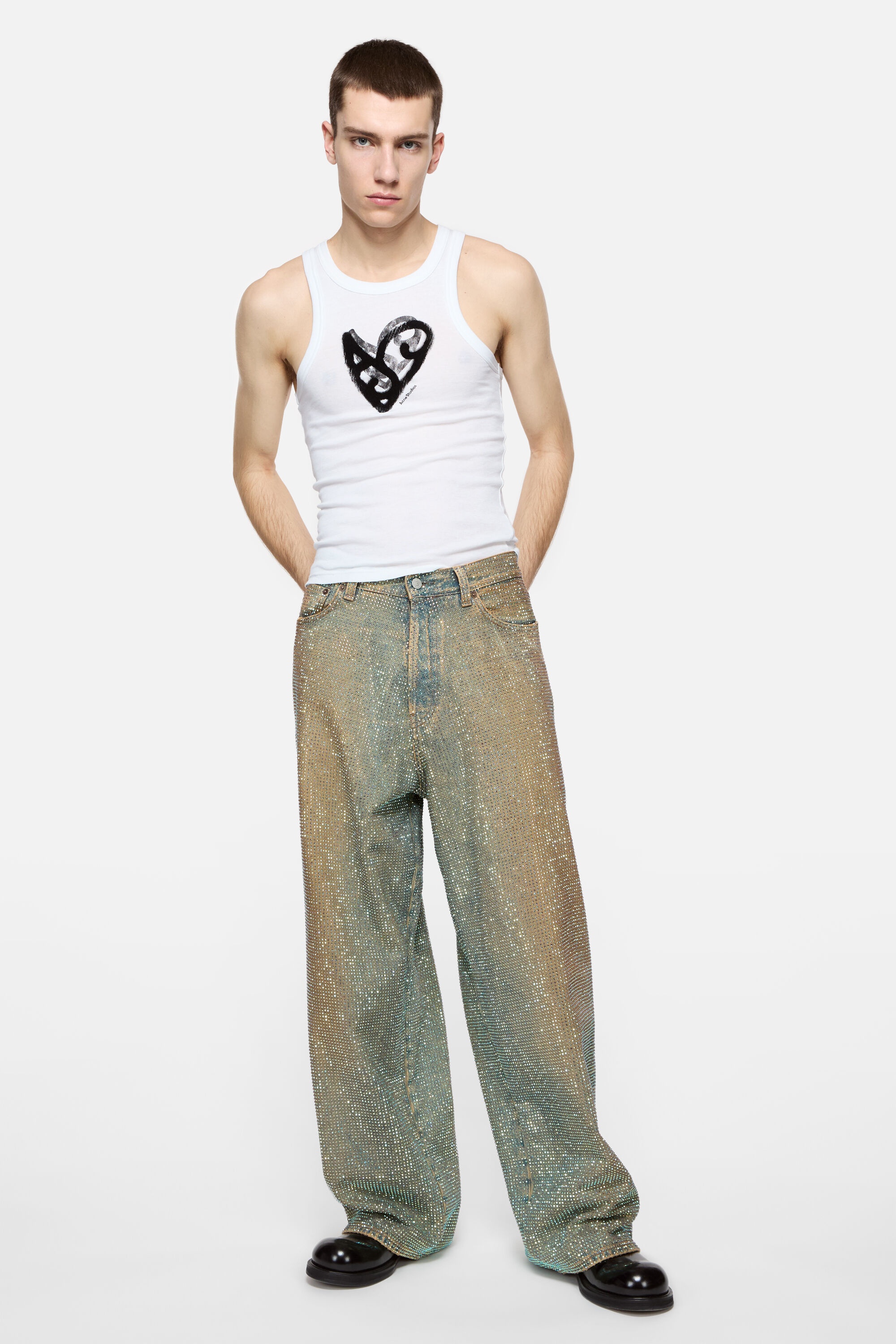 Logo tank top - Optic White - 2