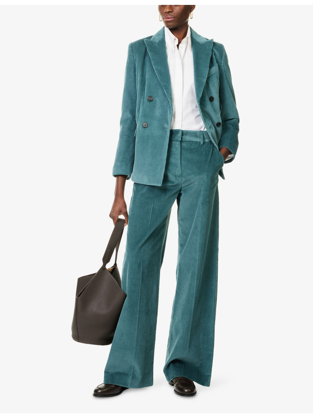 Katanga Double-Breasted Cotton-Corduroy Blazer - 2