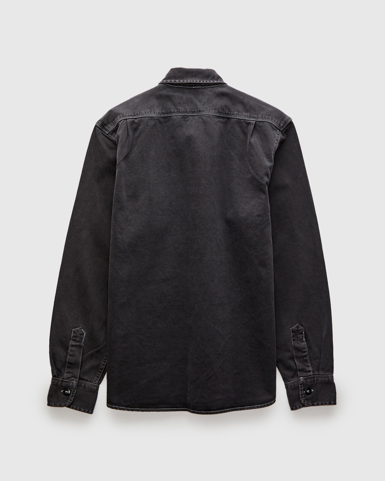 Utility Shirt in Charcoal - 2