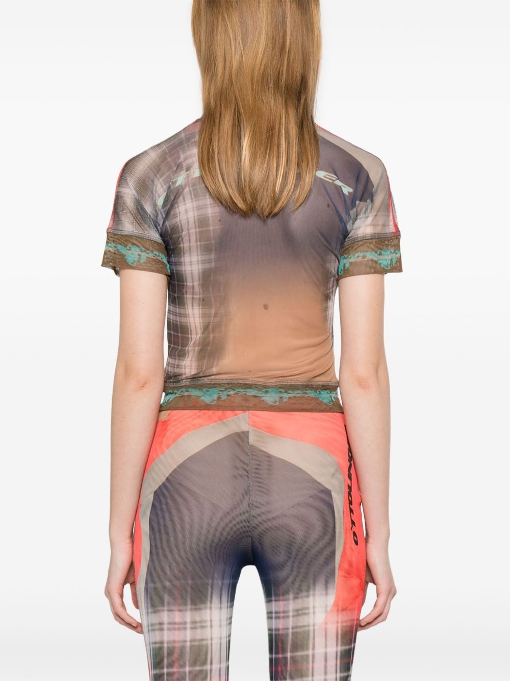 mesh T-shirt - 4