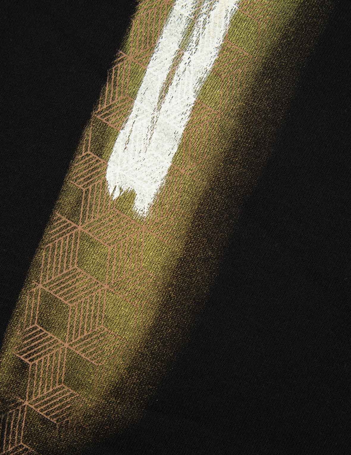 2-LAYER HAND-BRUSHED DAICOCK FOIL PRINT SWEATPANTS - 11