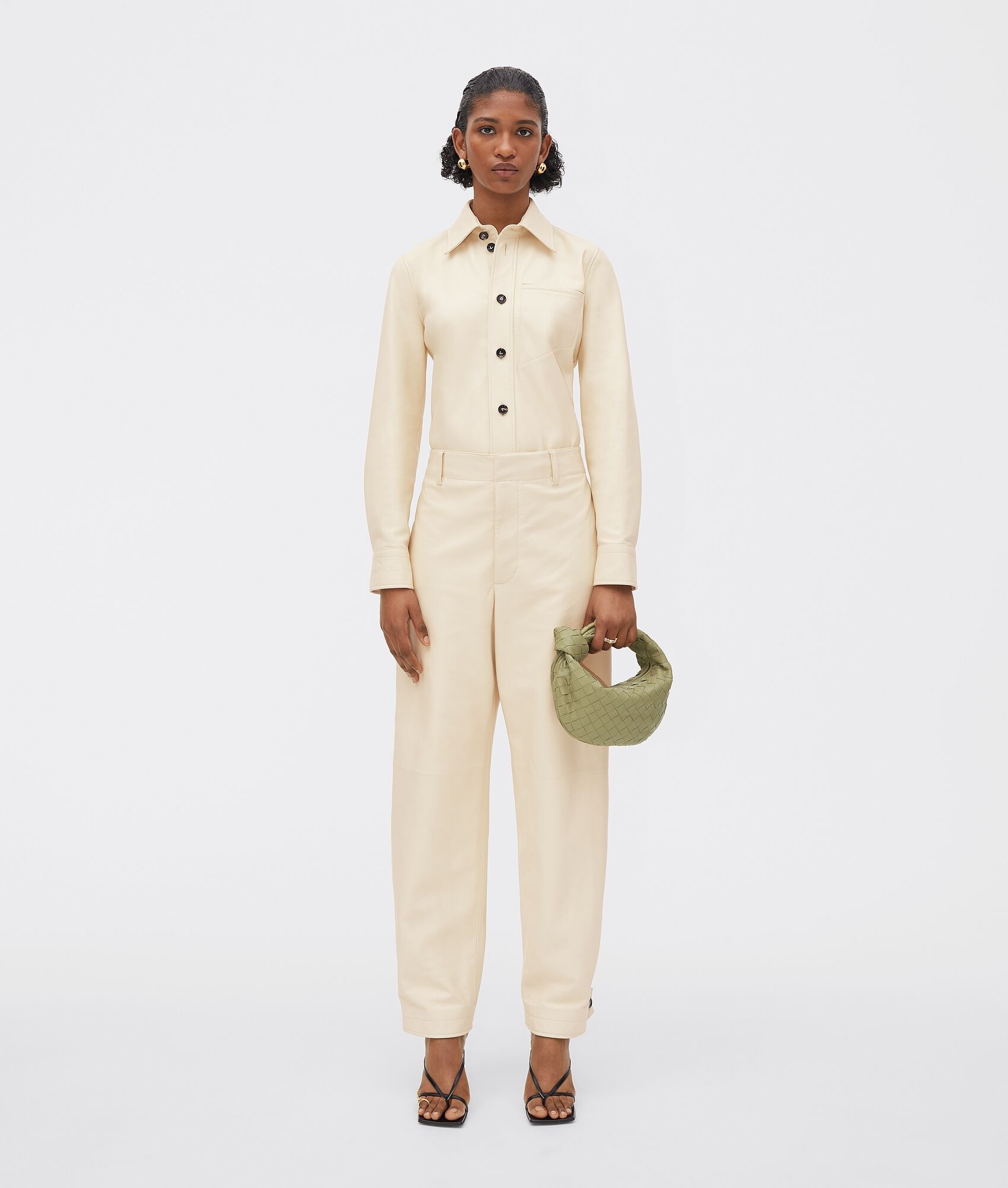 Bottega Veneta – Mini Jodie Travertine - 4