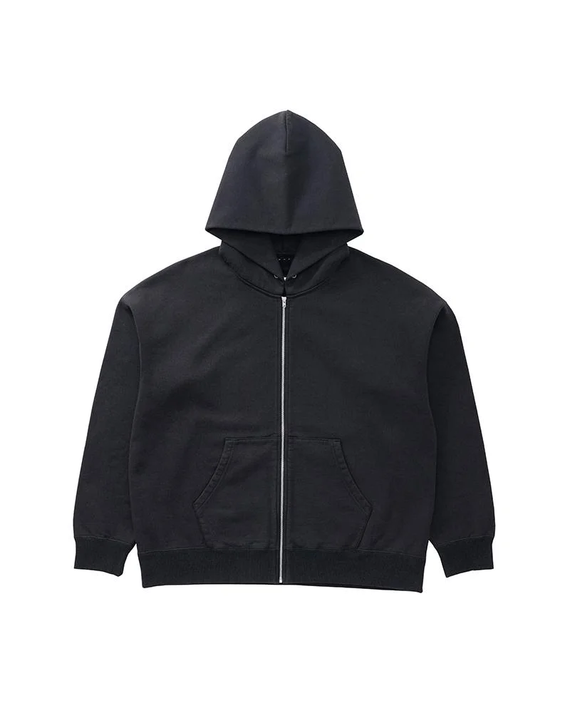 ULTIMATE JUMBO SB HOODIE F.Z. BLACK - 1