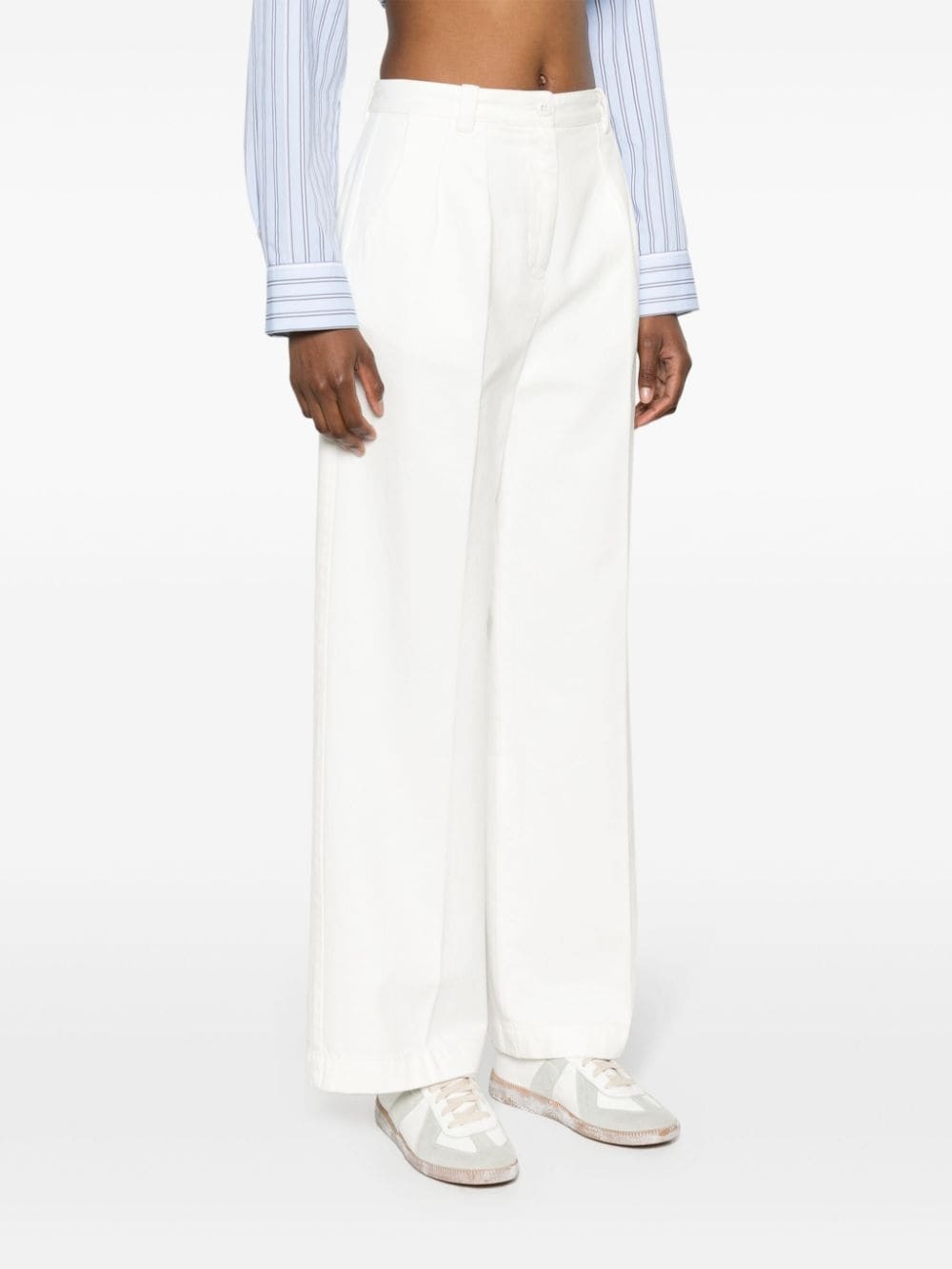 high-rise wide-leg jeans - 3