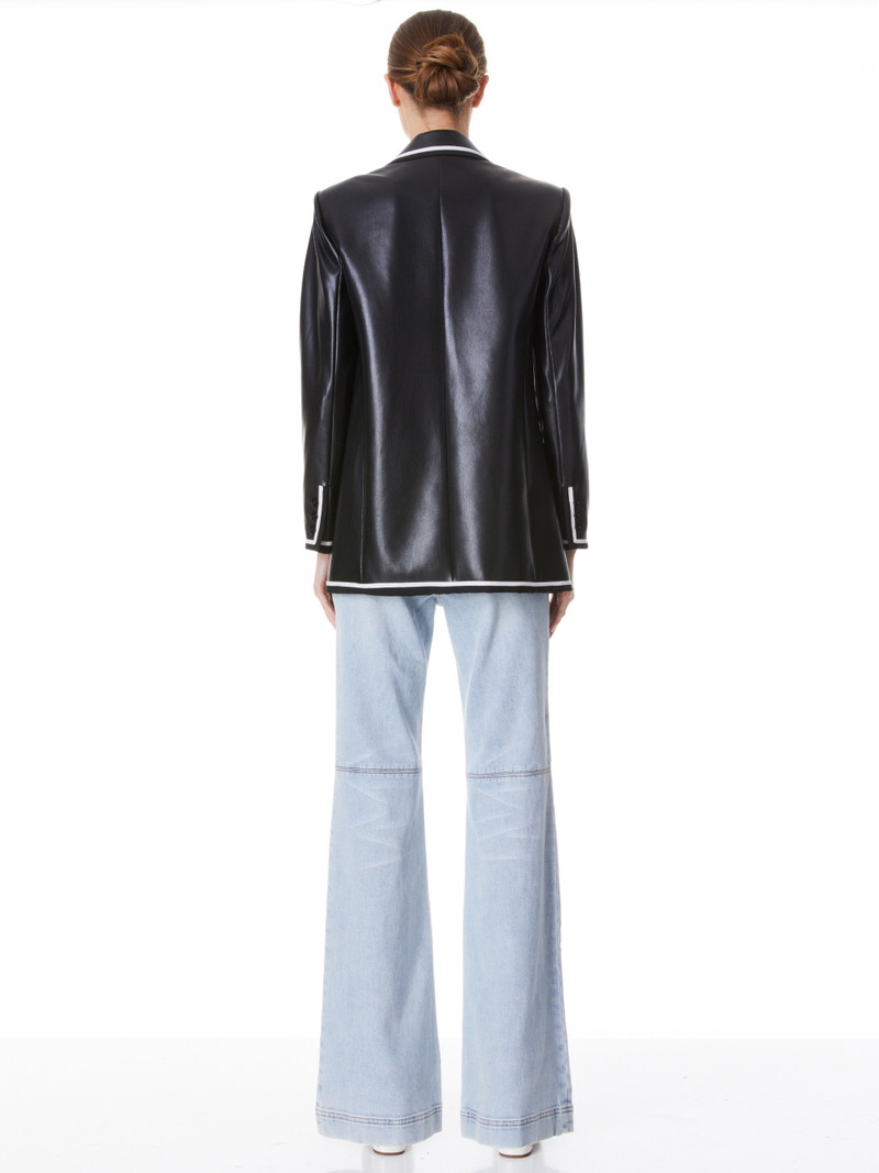ELNA VEGAN LEATHER BLAZER 3