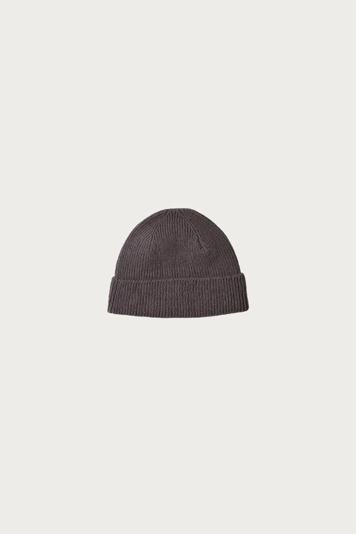 Washi/Recycled Cotton Beanie - Dark Gray - 1