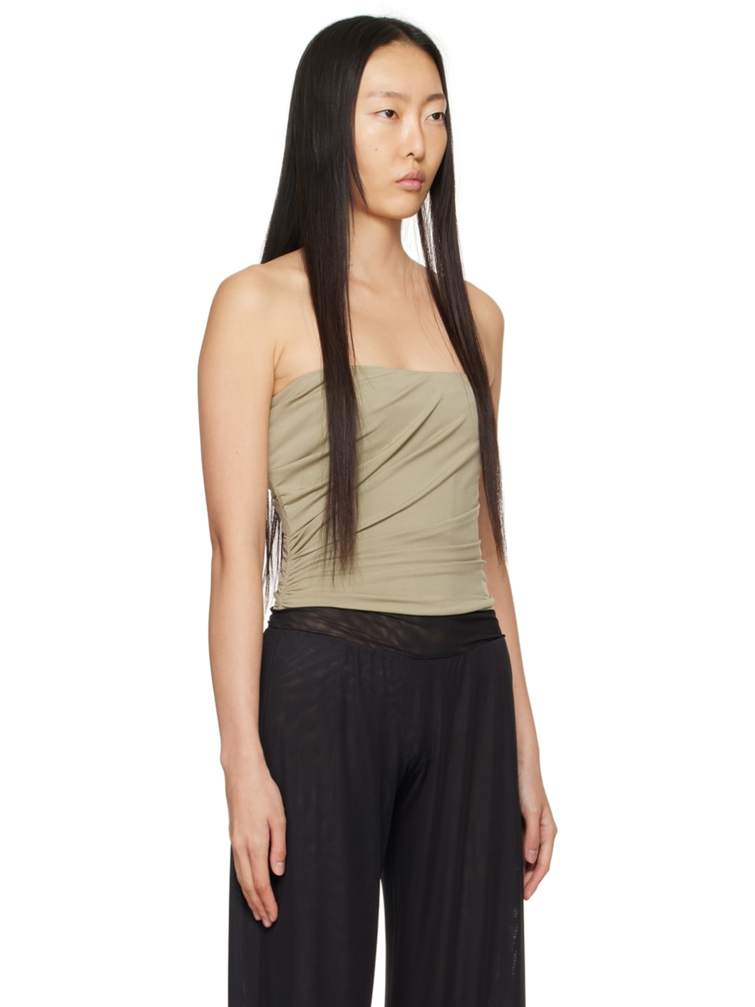 Khaki Alisha Corset - 2