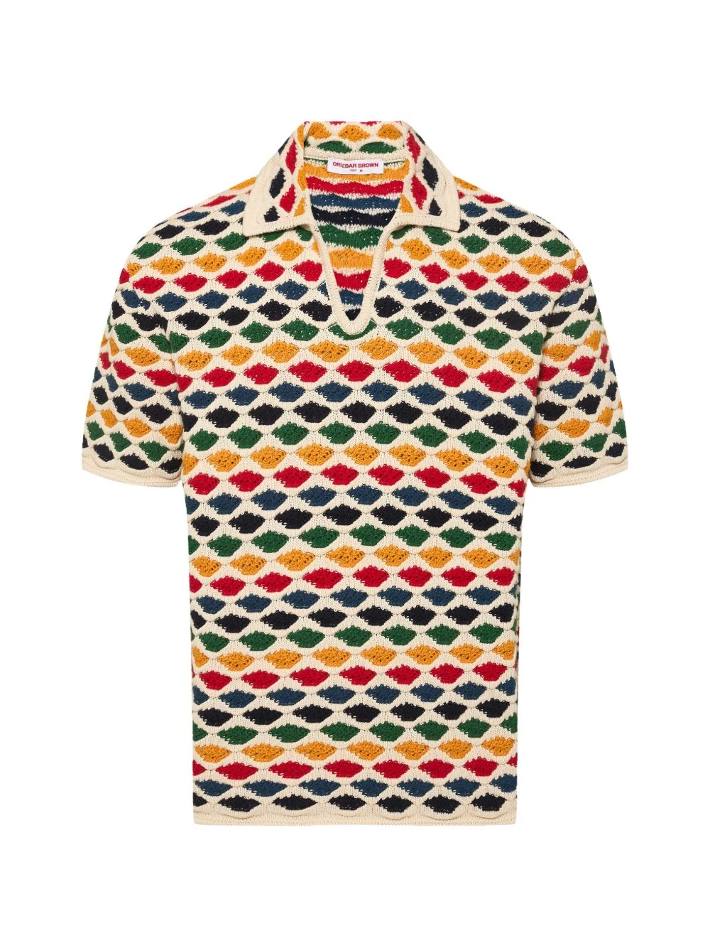 Batten V-neck T-shirt - 1