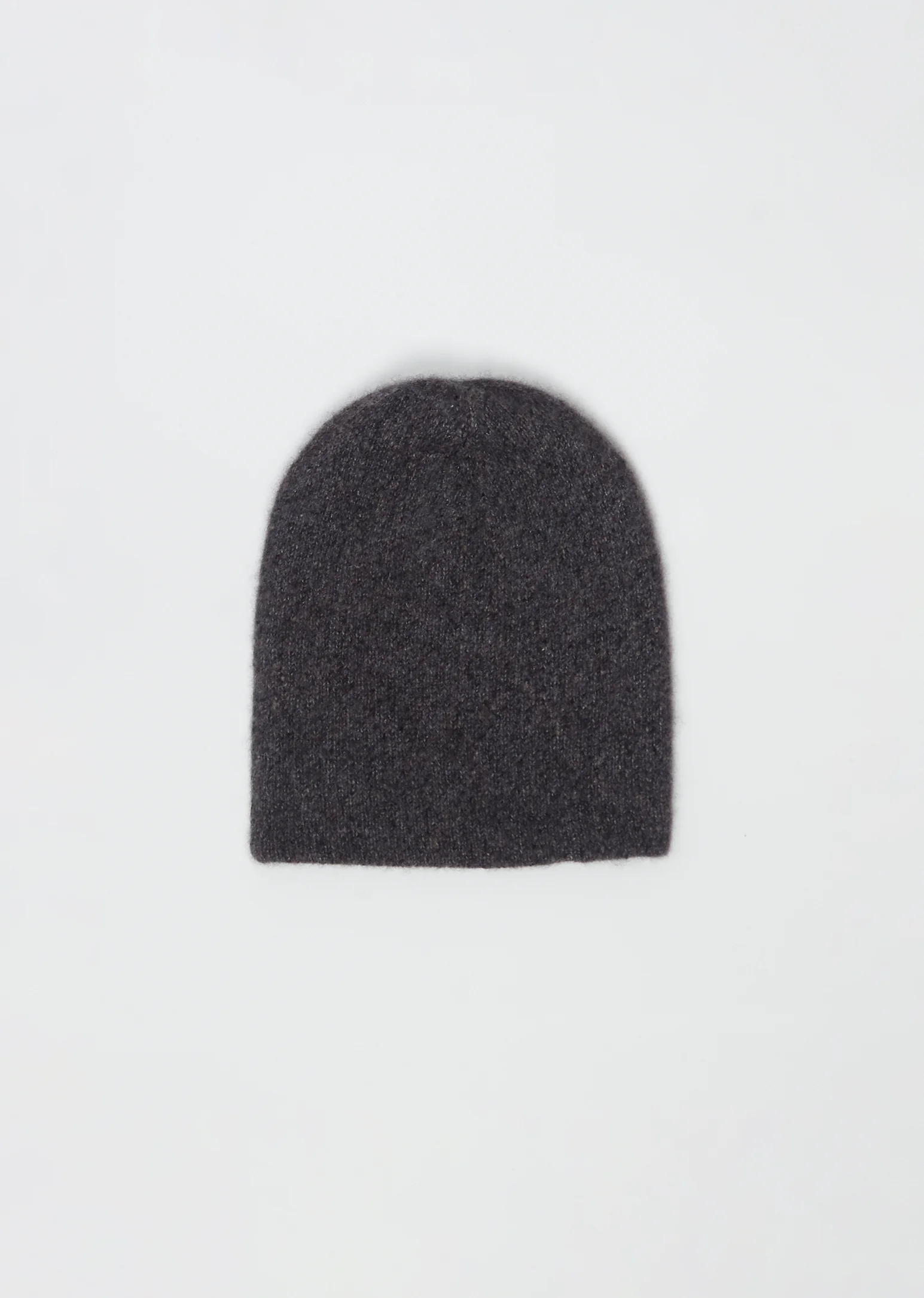 Cashmere Silk Beanie Marl — Sparrow - 1