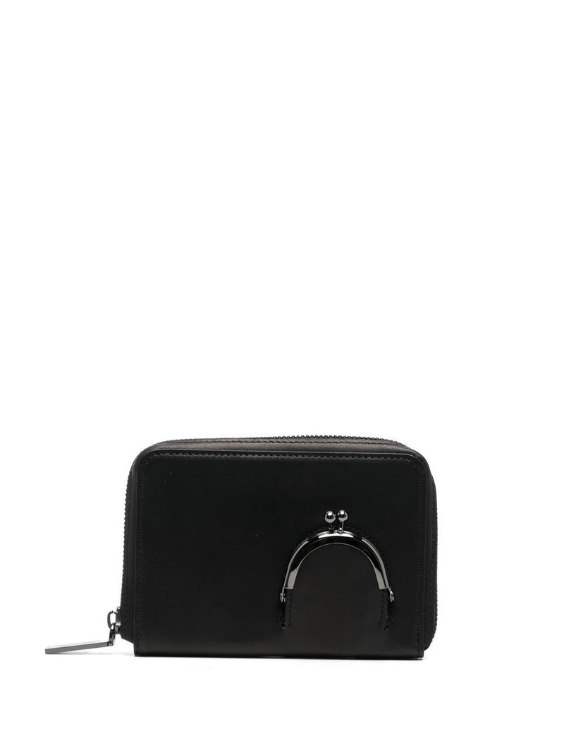 Yohji Yamamoto twist-lock detail wallet outlook