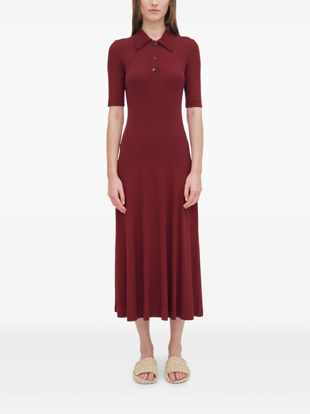 organic cotton polo dress - 3
