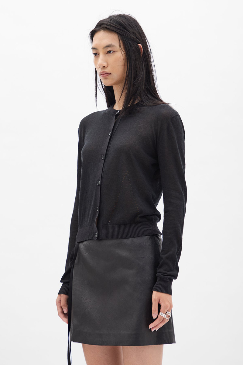 Ann Demeulemeester Bjel Seamless Cardigan outlook