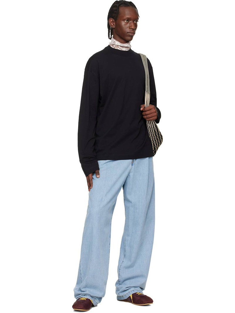 Dries Van Noten Black Long Sleeve T-shirt outlook