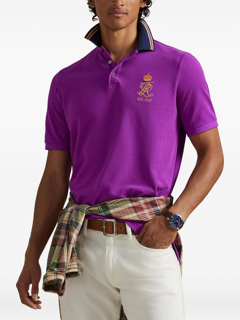Embroidered polo shirt 3