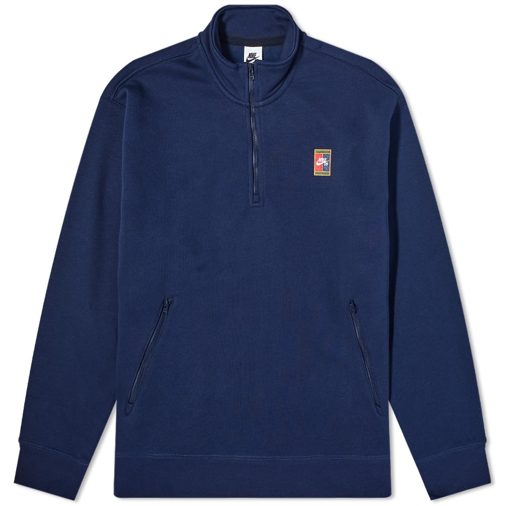 Nike SB Half Zip Fleece Top - 1