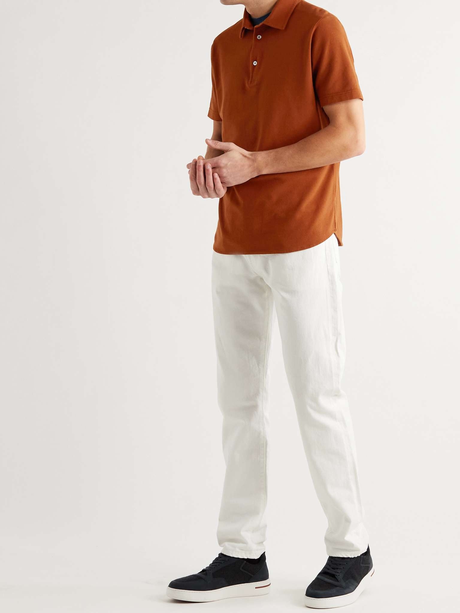 Cotton-Piqué Polo Shirt - 2