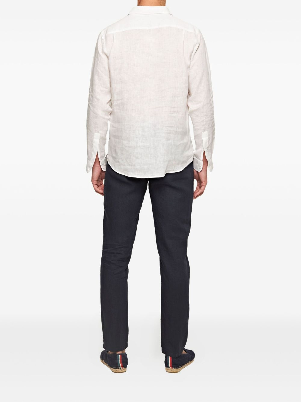Griffon linen tailored trousers - 3
