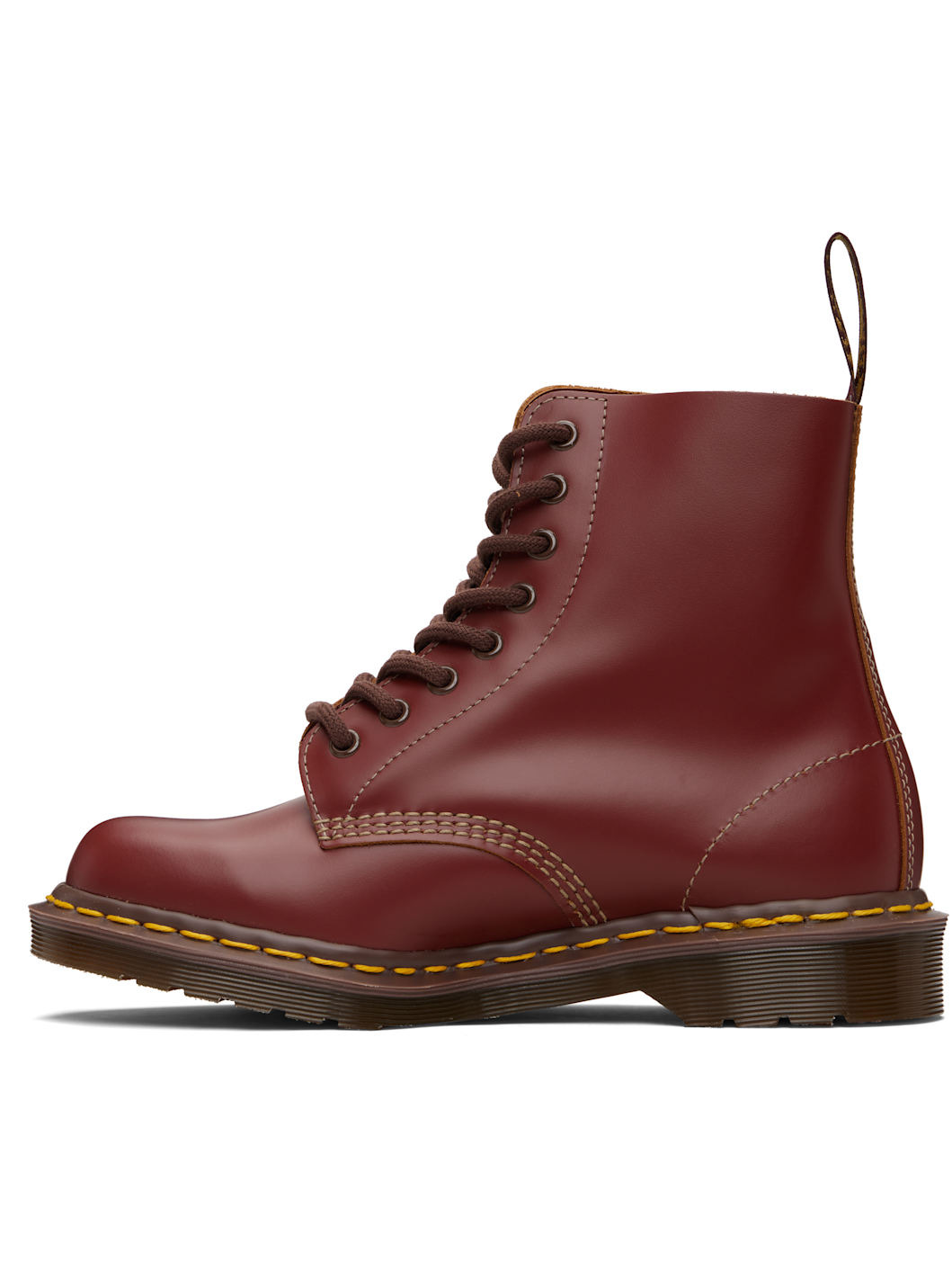 Burgundy 1460 Vintage 'Made In England' Boots - 3