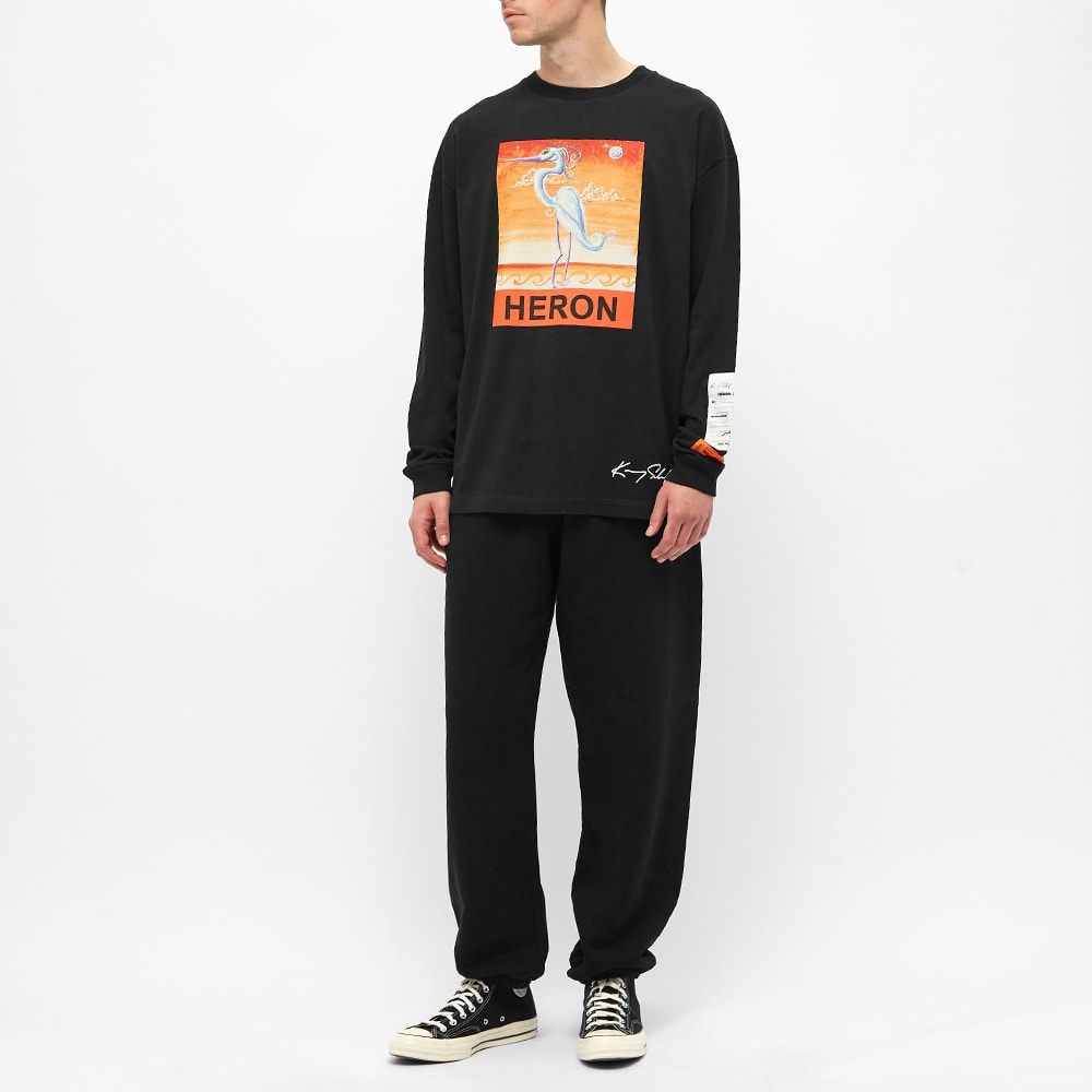 Heron Preston Long Sleeve KS Heron Tee - 7