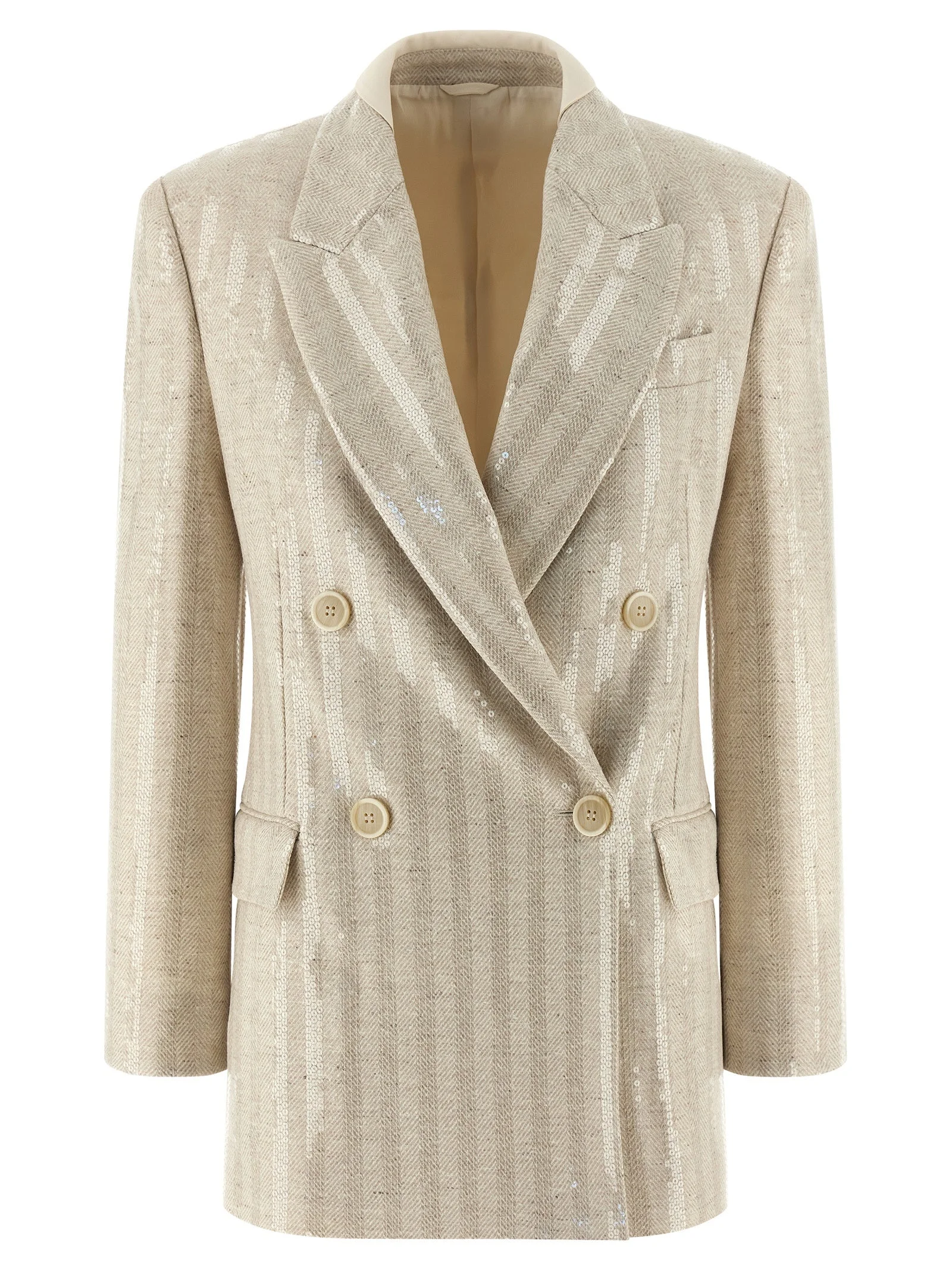 Brunello Cucinelli Women Sequin Blazer - 1