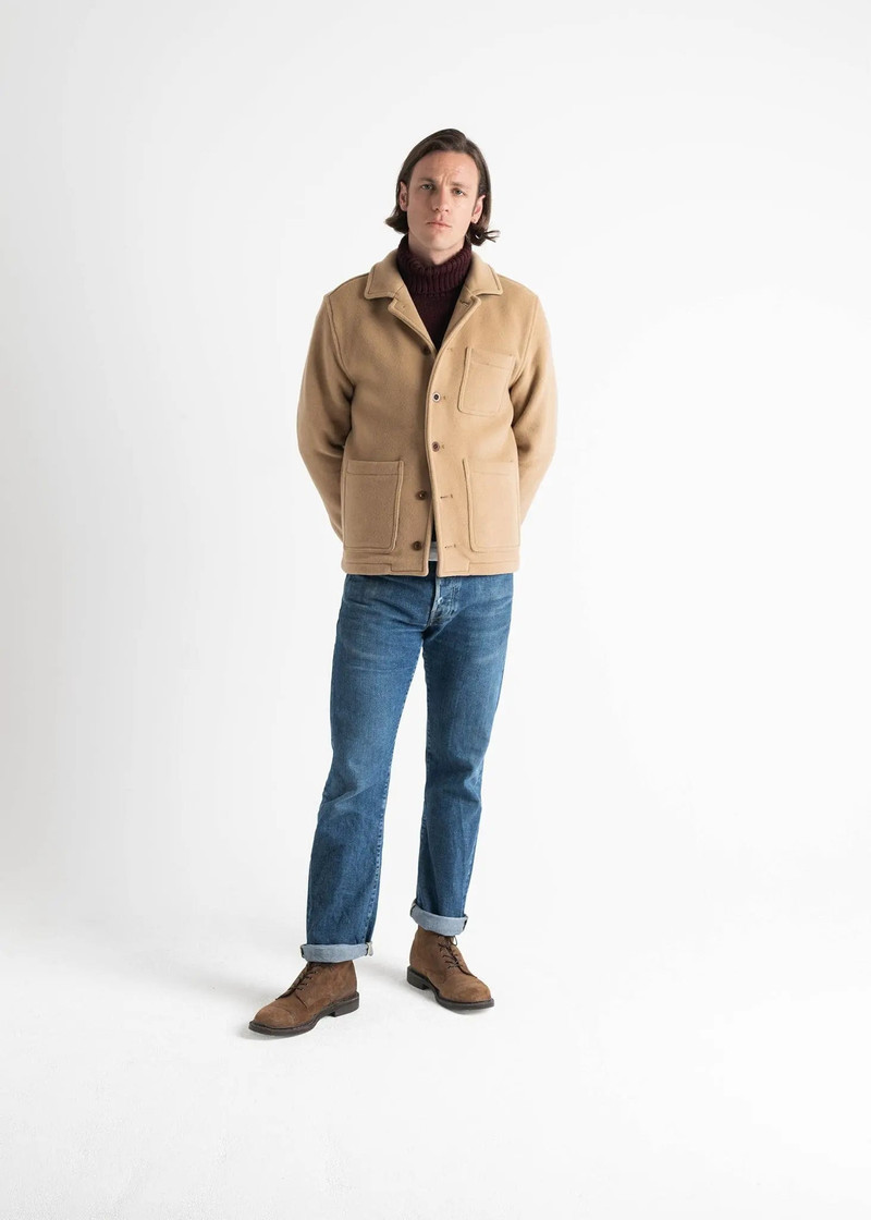 Men's Ainslie Donkey Jacket Camel 5