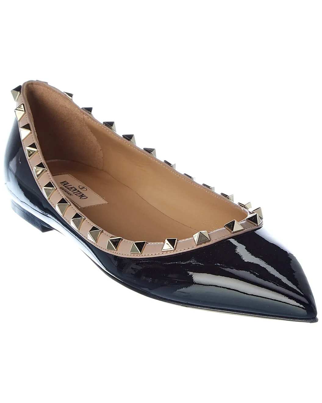 Valentino Rockstud Patent Flat - 1