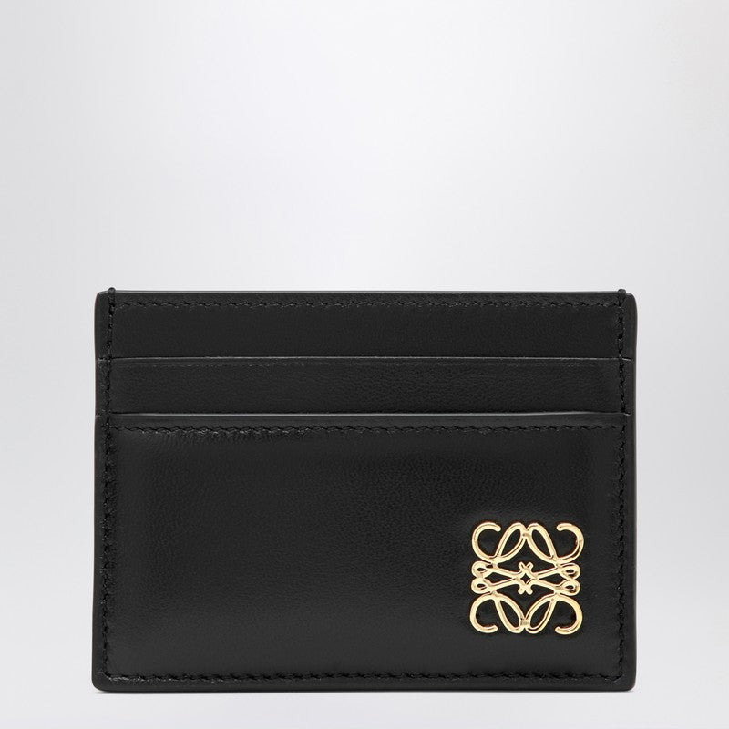 Loewe Anagram Puffer Black Card Holder Women - 1