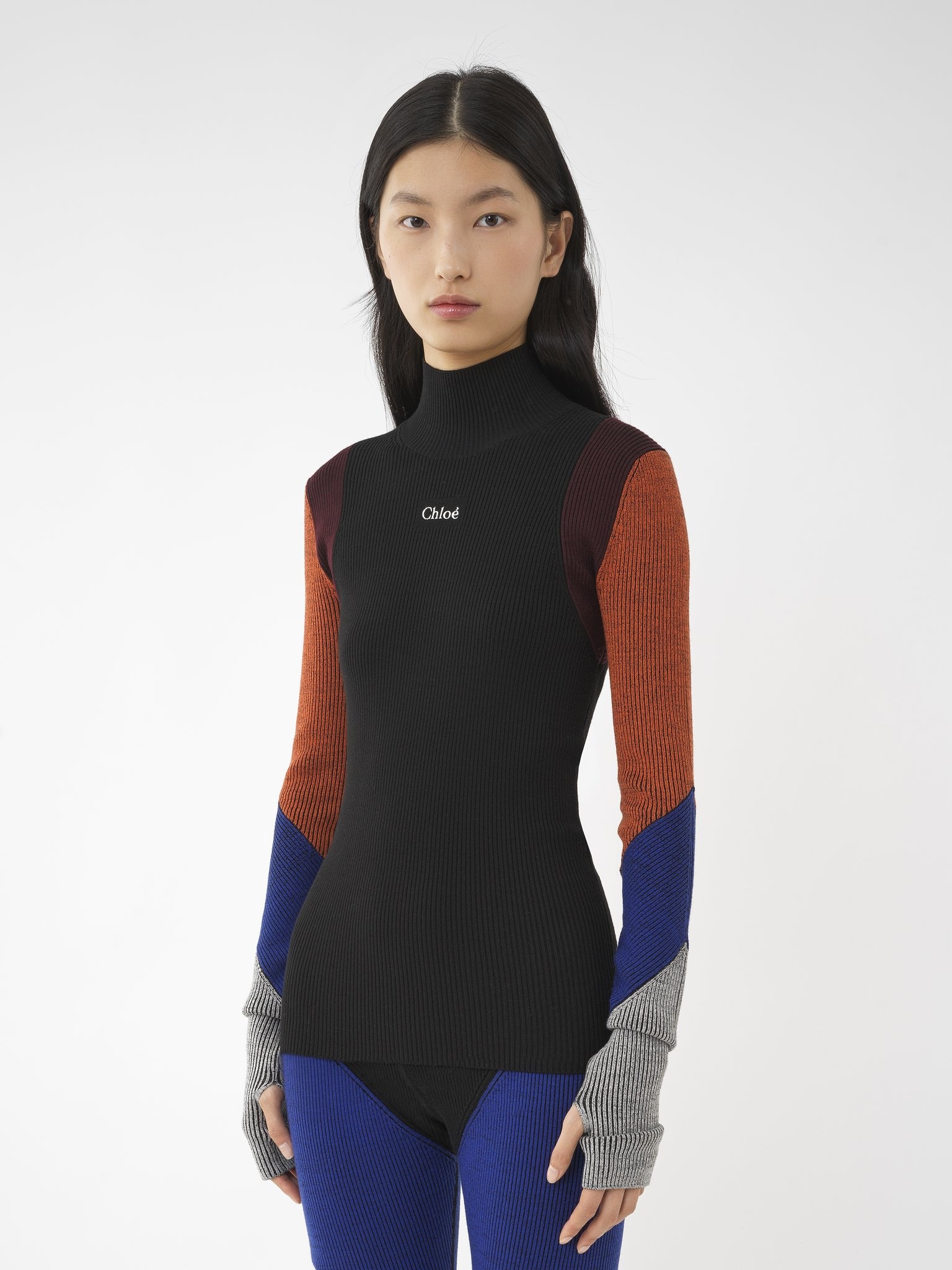 FITTED TURTLENECK TOP - 4