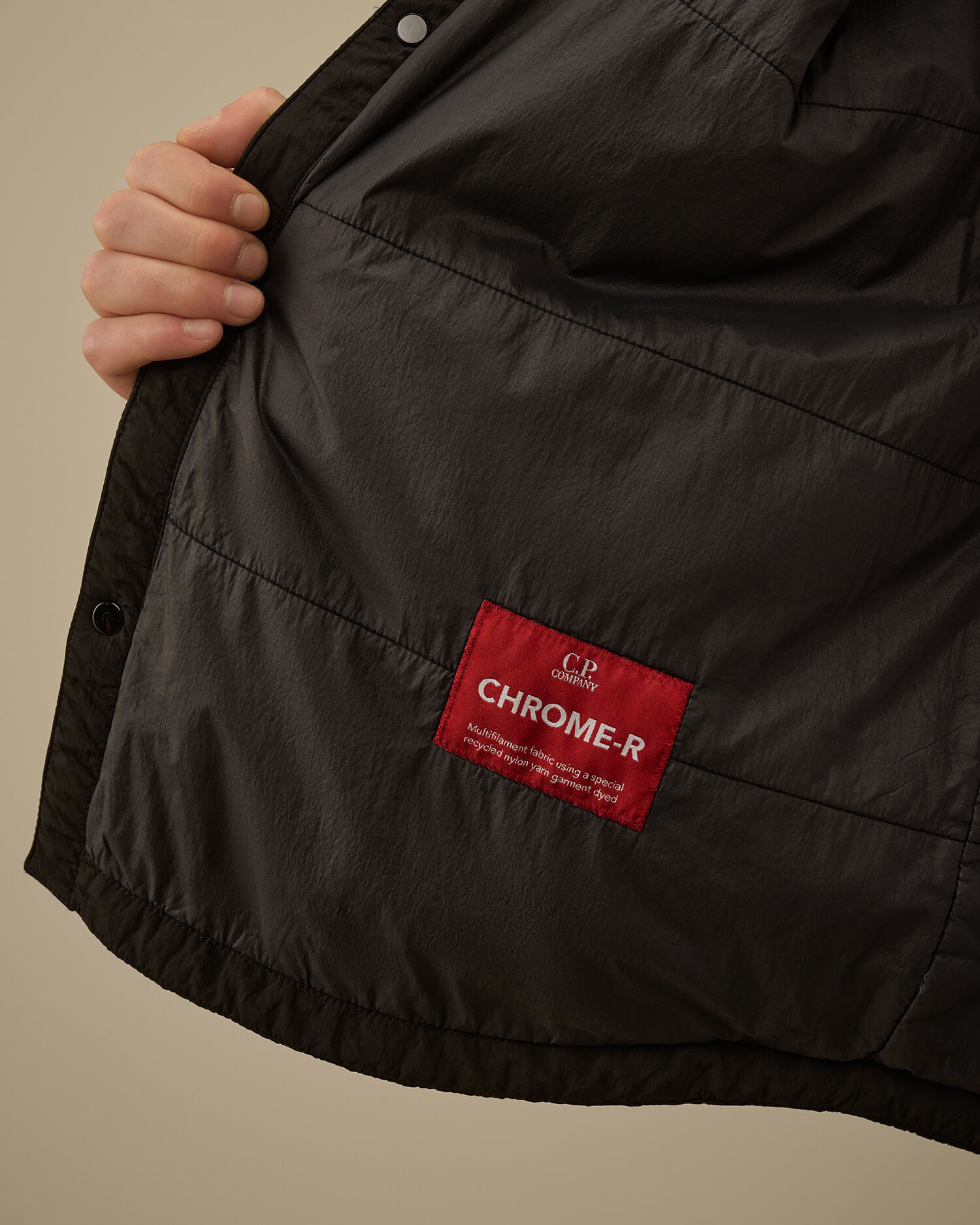 Chrome-R Lens Button Overshirt - 7