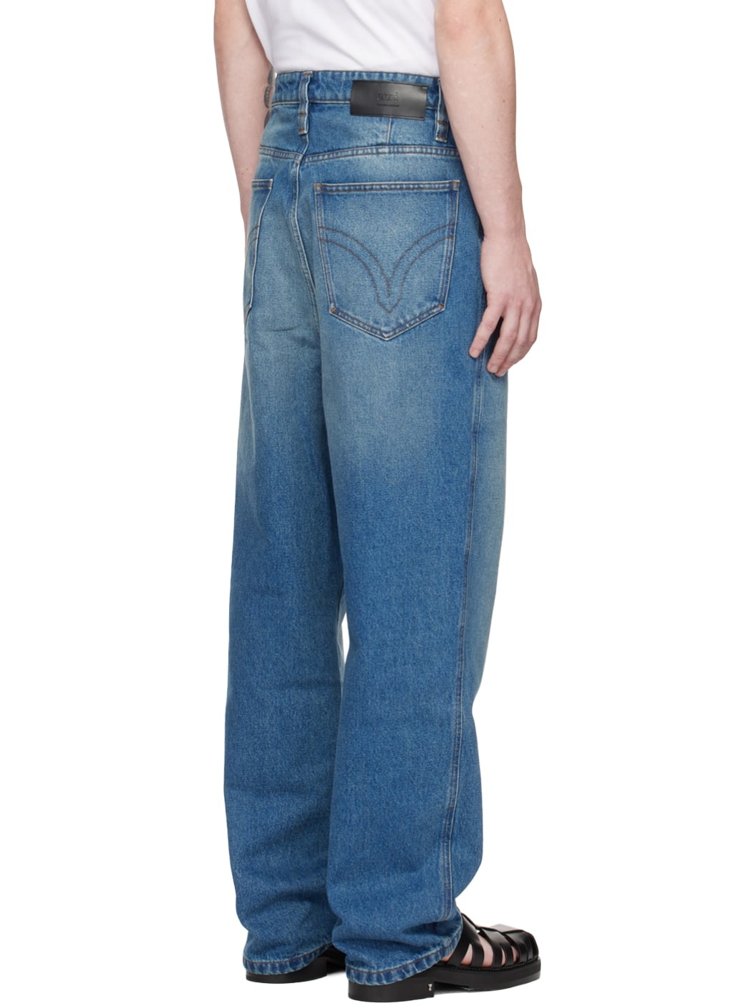 Blue Alex Fit Jeans - 3