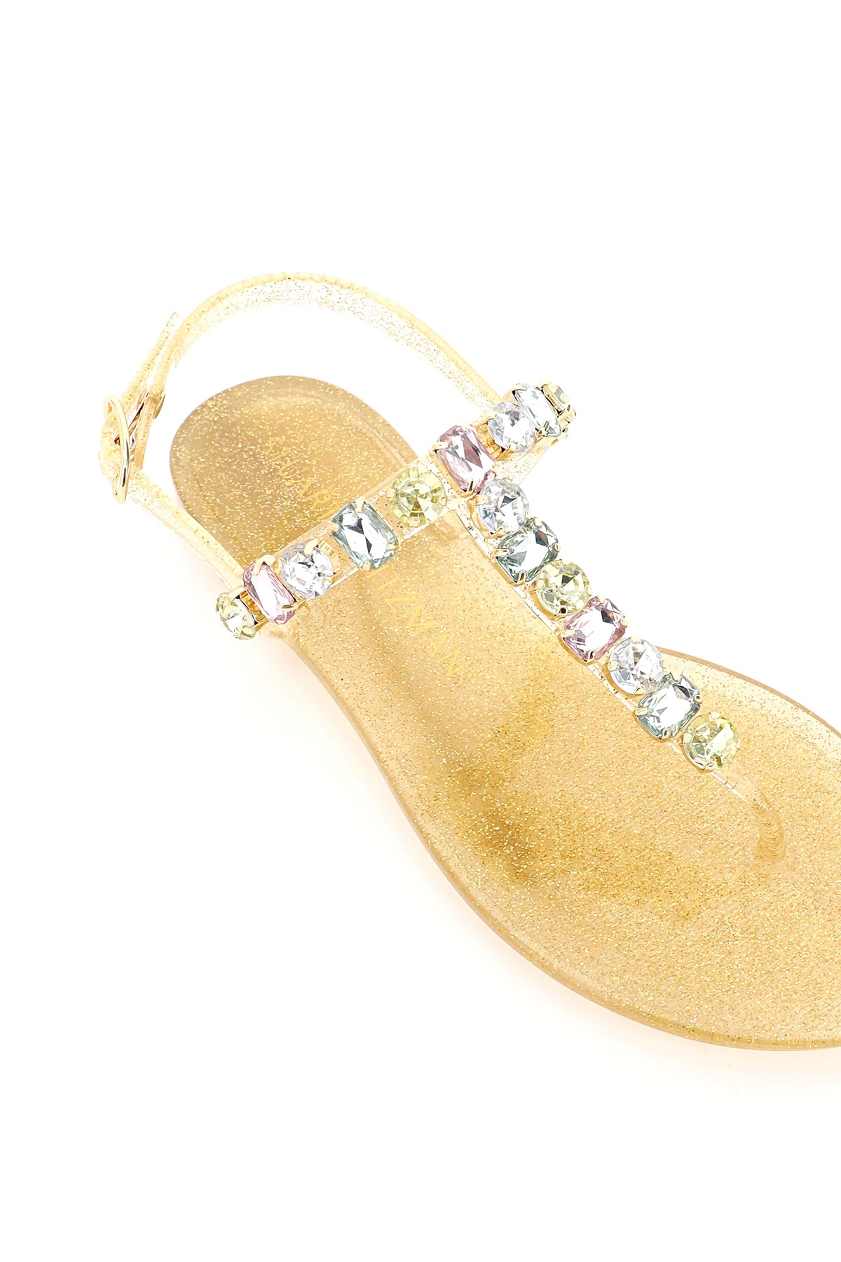 JAIDE JEM JELLY FLAT SANDALS - 4