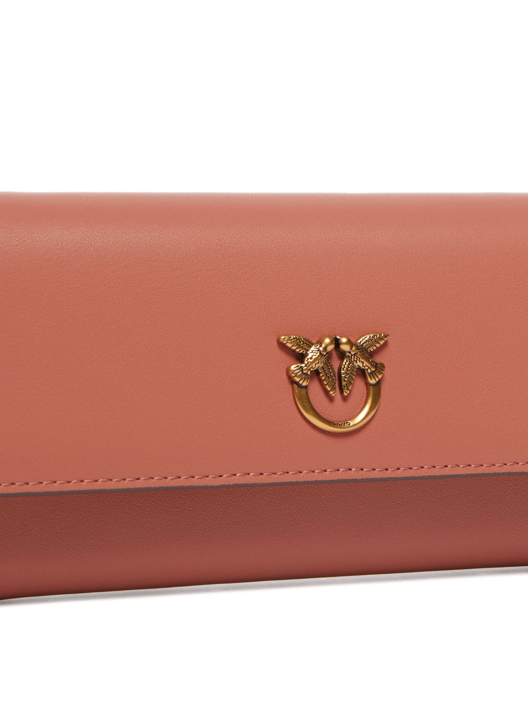 Pinko Chain-strap Leather Wallet - 2