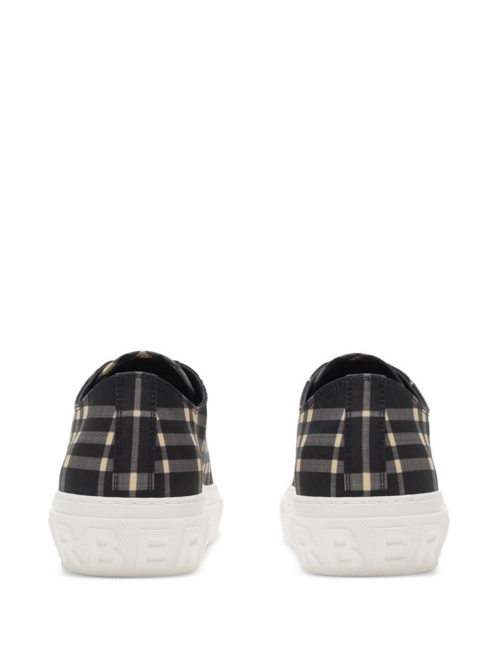 checked sneakers - 3