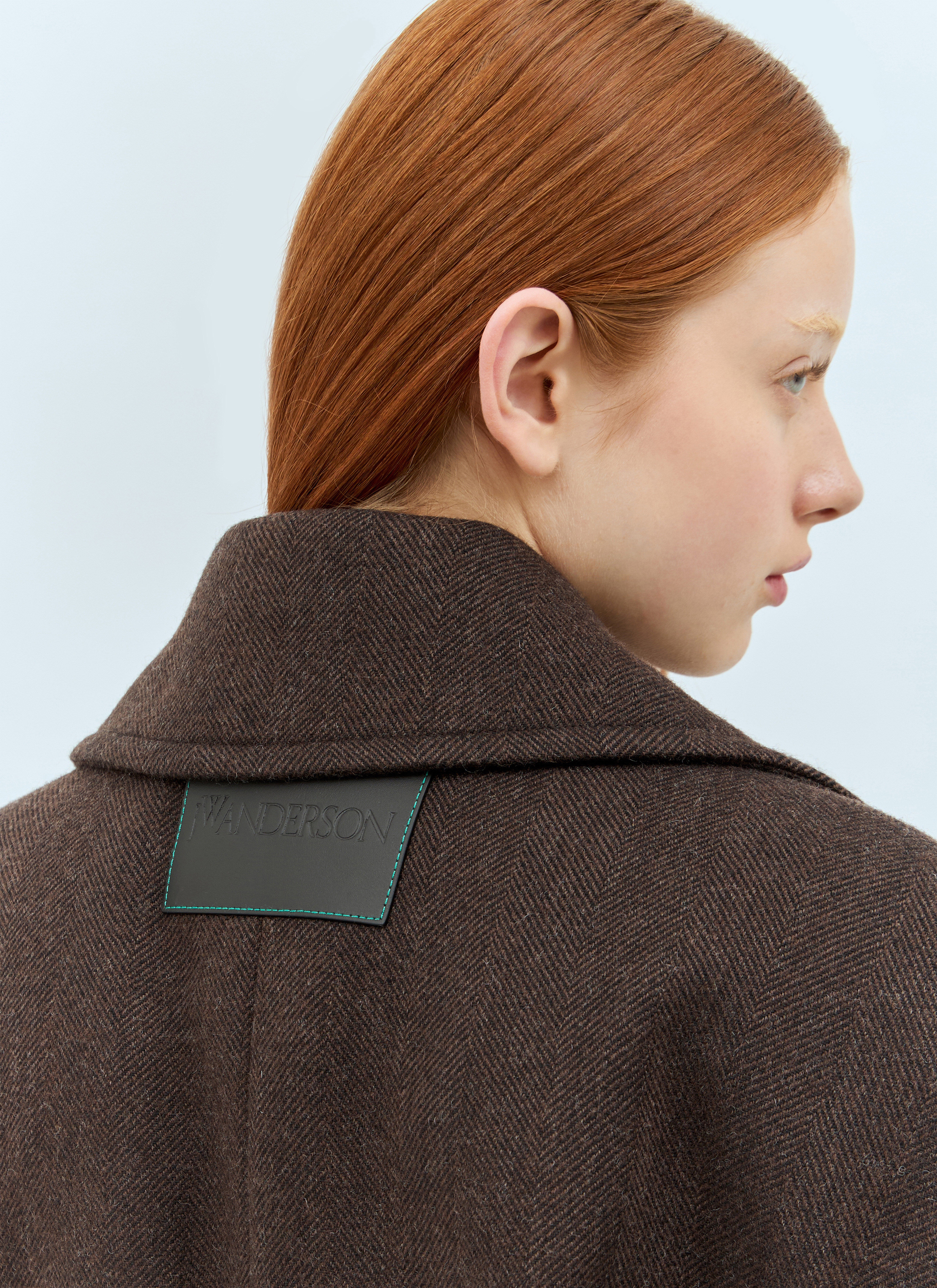 Turn-Up Cuffs Oversized Coat - 3