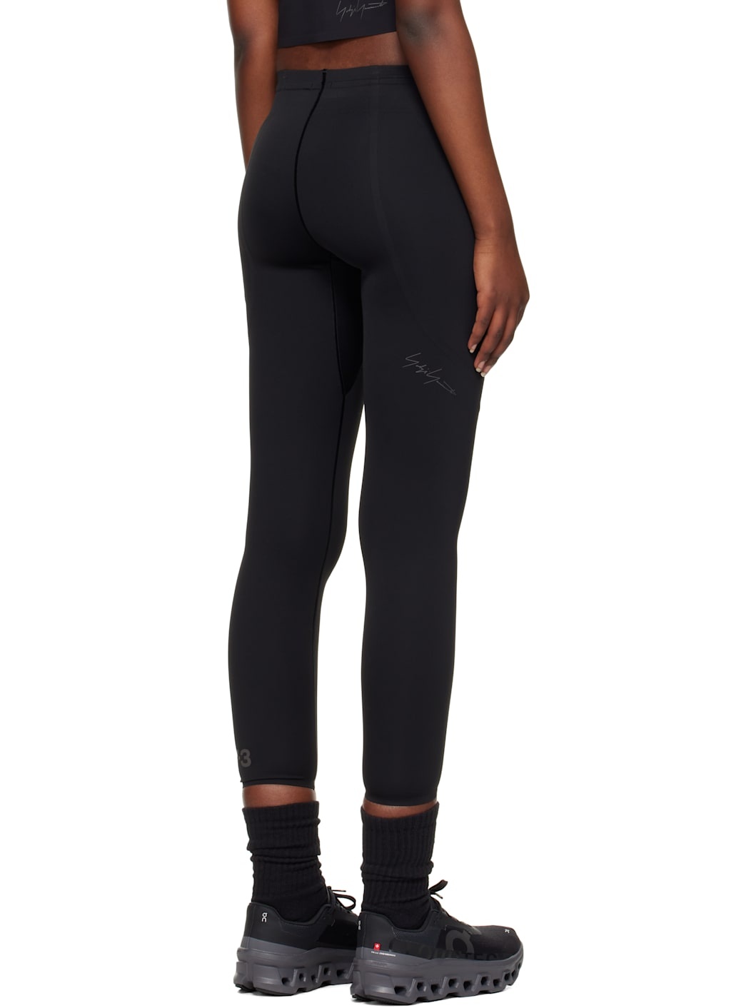 Black Run Leggings - 3