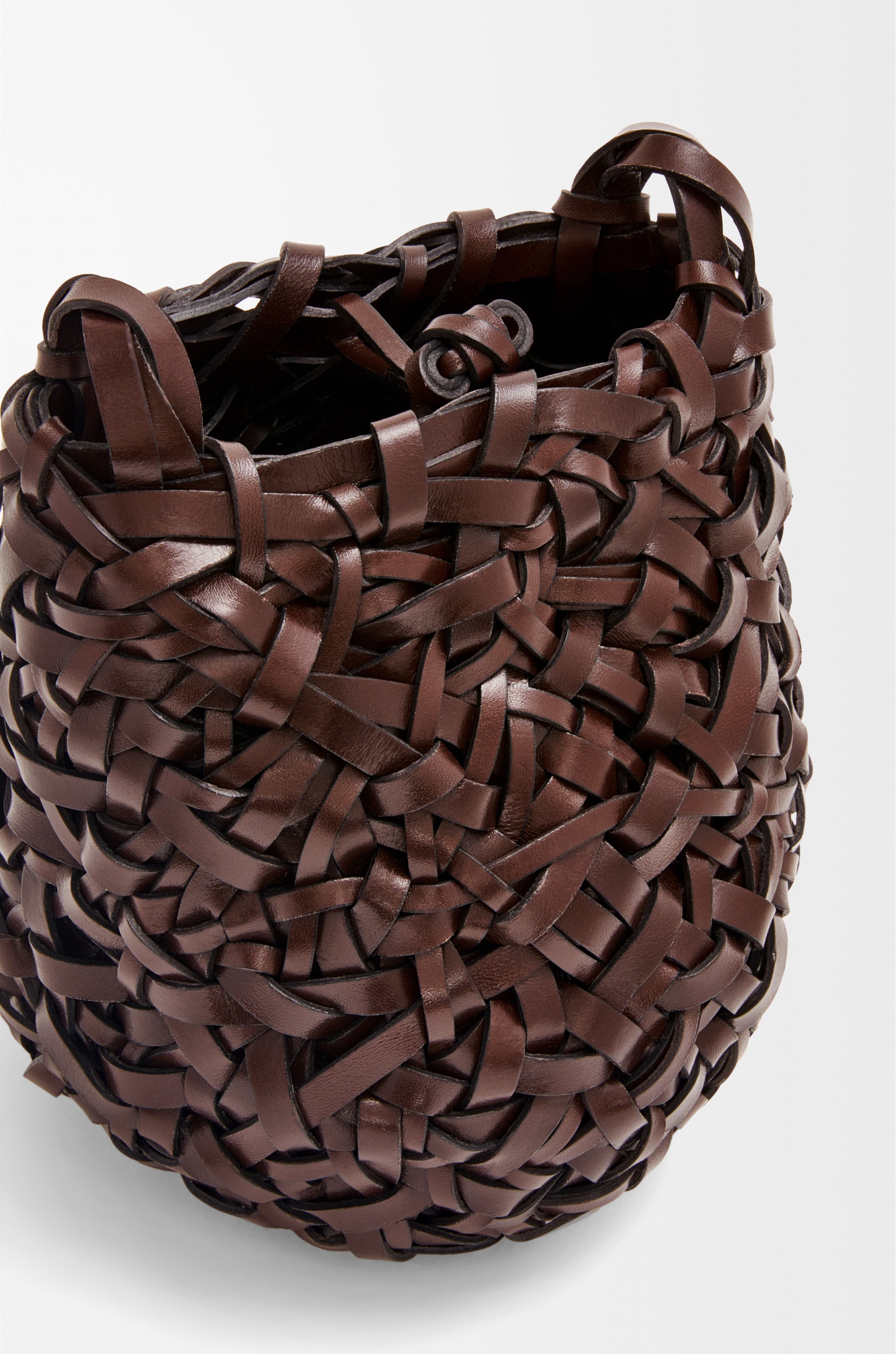 Small Nest Basket bag in calfskin - 6