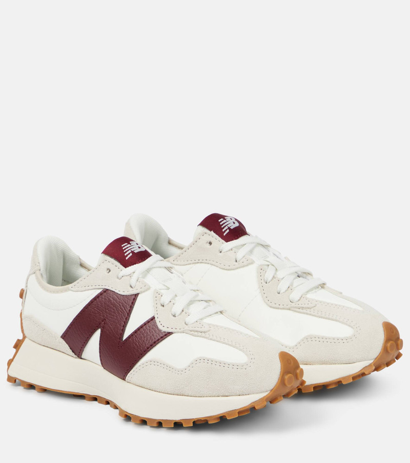 327 suede-trimmed sneakers - 1