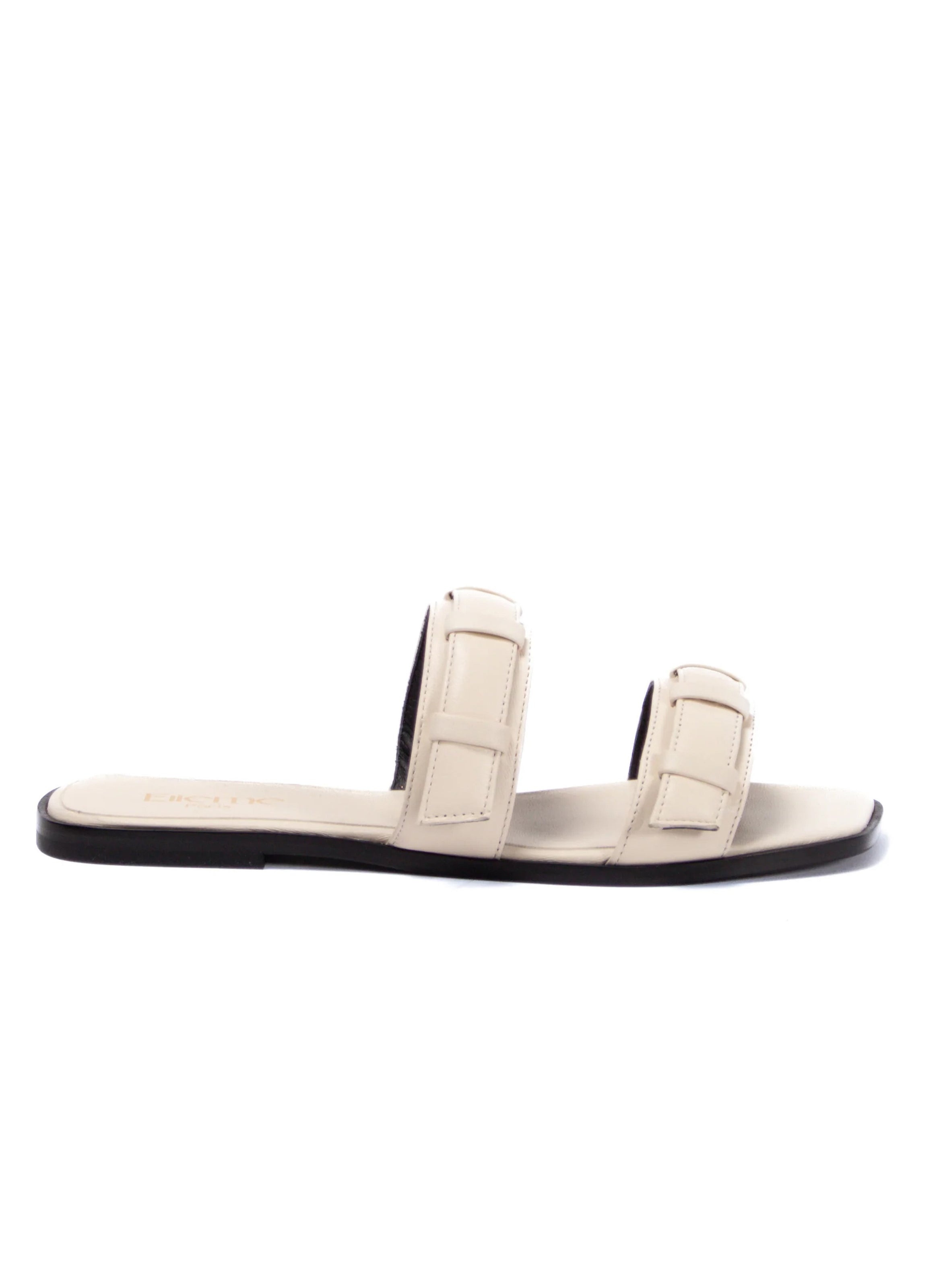 Loop Flat Sandal Ivory - 4